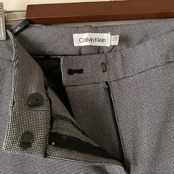 Calvin Klein Suit Pant Charcoal Size 4 - Picture 2 of 5
